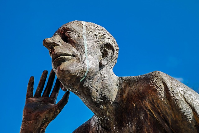 sculpture, bronze, the listening, listen to, to listen, spy on, figure, man, art, artwork, college of music, freiburg, to bathe, sculpture, sculpture, sculpture, sculpture, sculpture, artwork, freiburg